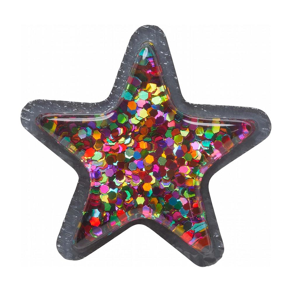 Clips Jibbitz Crocs Multi Glitter Star Femme Multicolore | France 0291TCEV